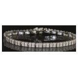 Brilliant 1.00 ct Diamond Tennis Bracelet