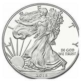 2015 - US Mint Roll American Silver Eagle