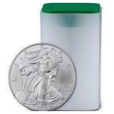 2014 US Mint Tube American Silver Eagle