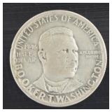 1946 Booker T Washington Silver Commemorative Half