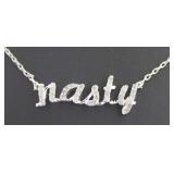 Genuine Diamond "Nasty" Necklace