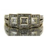 14kt Gold Princess Cut 1/2 ct Diamond Ring