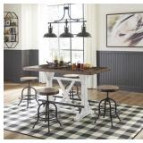 Ashley D546 Valebeck Counter Table & 4 Stools