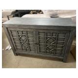 Ashley Weathered Blue 50-inch Accent Cabinet