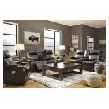 Ashley 78304 PWR REC Sofa & Love ADJ Head Rest