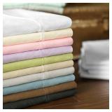 King Woven Brushed Microfiber Sheet Set -Driftwood