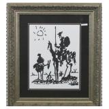 Don Quixote Silkscreen by Pablo Picasso