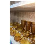 (16) Pc Amber Glassware