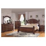 Queen Isabella 5 pc Poster Bedroom Suite