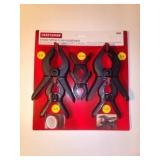 Craftsman (6) Pc Spring Clamp Assortment