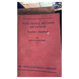 1921 & 1936 Functional Dictation & Business Books