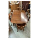 Vintage Solid Cherry MONITOR 7 pc Dining Set