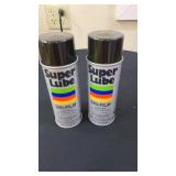 (2) Cans 11 oz Super Lube Dri-Film
