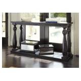 Ashley t880-4 Malicar HUGE Solid Wood Sofa Table