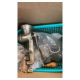 Universal Sausage Grinder, New Frame, Basket