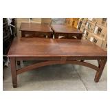 Estate Coffee Table & 2 End Tables