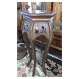 Antique Solid Wood Plant Stand