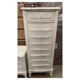 Vintage French White Lingerie Chest