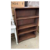 Vintage Walnut Bookcase