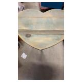 Heart Shape Rustic Estate Table