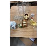 Lot Deal Estate Planters & (8) Mini Root Beer