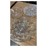 (3) Beautiful Crystal Bowls