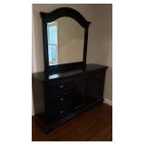 Brook Black Pre-Owned Dresser & Mirror