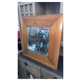 Antique Beveled Mirror