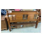 Vintage Queen Maple Headboard