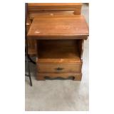 Vintage Solid Maple Night Stand