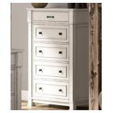 Ashley B642 Jennily Antique White Highboy Chest