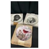 (3) WH George Plates & Certificates