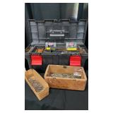 Rubbermaid Tool Box & Nails
