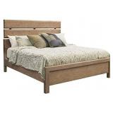Queen - Samual Lawrence Flatbush Oak Panel Bed