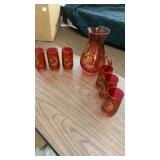 40th Anniversary Cranberry Set