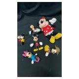 (6) Pc Estate Mickey & Minnie