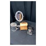 Make up Mirror, Sifter, Iron Doir Stop