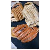 (3) Ball Gloves