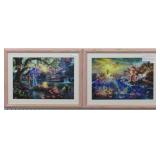 Little Mermaid/Princess & The Frog Thomas Kinkade