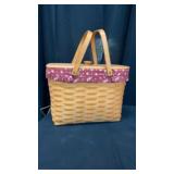 11"x16" Longaberger Basket & Lid