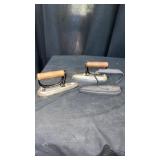 (3) Old Estate Flat Irons #1