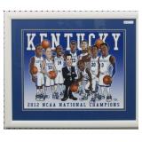 2012 UK Basketball NCAA Champion Caricature