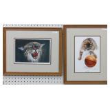 Kentucky Wildcats by KY Artist Mitchell Tolle