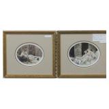 Little Puppies & Spilled Milk by Louis Icart