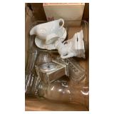 Box Lot Gravy Bowl, Pyrex,