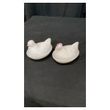 (2) Old Hen on the Nest