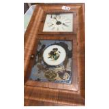 E. N. Welch 8 Day Clock Needs Glass Door