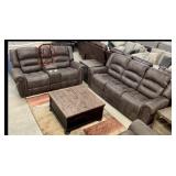 Pulaski DBL REC Sofa & Love Seat *AS-IS