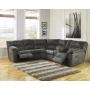 Ashley 278 Tambo Double Reclining Sectional Sofa