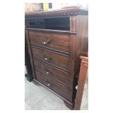 Large Highboy Chest *Missing Drawer